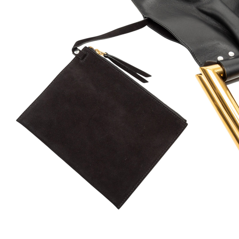 Pre-Loved Celine Leather Open Triangle Sac Handbag - Picture 7 of 8